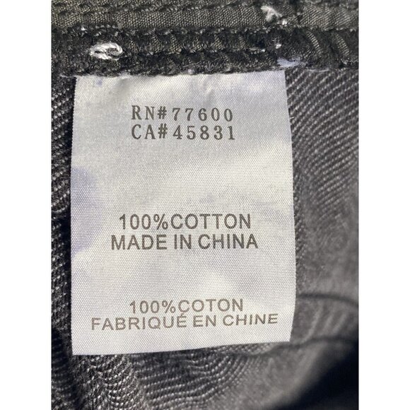 Free People x Sandrine Rose Destroyed‎ Rain Skinny Jeans Distressed Size 24 - Picture 5 of 8